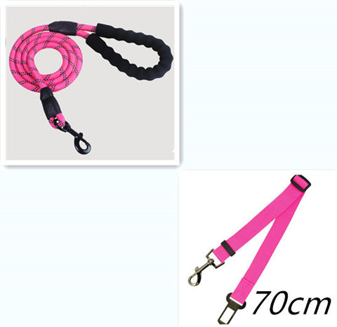Image of Reflective Dog Leash Nylon Pet Dog Leash Rope For Small Medium Large Dogs Walking Training Pet Suppiles