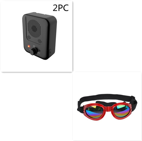 Image of Pets Dog Anti Barking Device Pet Dog Ultrasonic Anti Barking Collars Repeller Outdoor Dogs Stop No Bark Control Training Device Supplies
