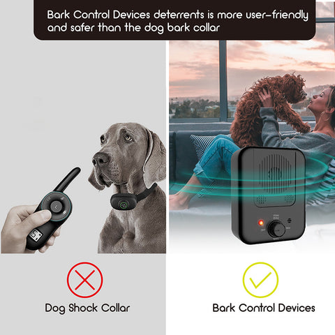 Image of Pets Dog Anti Barking Device Pet Dog Ultrasonic Anti Barking Collars Repeller Outdoor Dogs Stop No Bark Control Training Device Supplies