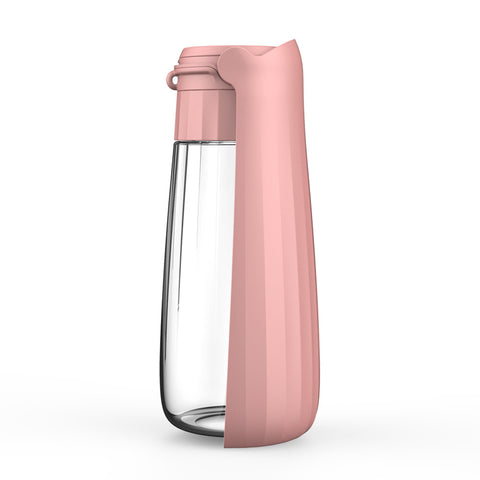 Image of Pet Water Cup Outdoor Portable Folding Dog Water Bottle 550ml Large Capacity Medium To Large Dog Drinking Bottle