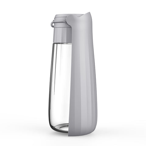 Image of Pet Water Cup Outdoor Portable Folding Dog Water Bottle 550ml Large Capacity Medium To Large Dog Drinking Bottle