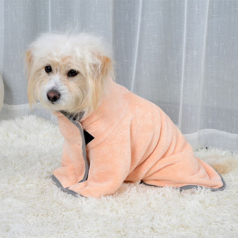 Image of Quick-drying Pet Absorbent Towel Dog Bathrobe Pet Dog Bath Towel For Dogs Cats Microfiber Absorbent Pet Drying Towel Pet Supplies Pet Products