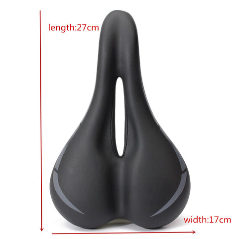 Image of Soft Bike Saddle Mountain MTB Gel Comfort Bicycle Saddle Cycling Seat Cushion Outdoor Biking