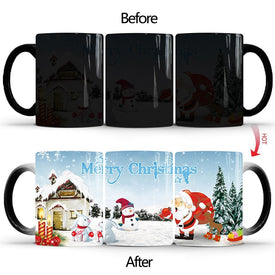 Christmas Temperature Color Changing Mugs