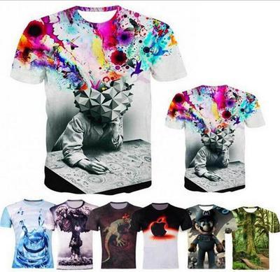 Image of 3D T - shirt brain hole, big tree - Alexecom.com