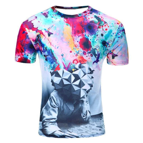 Image of 3D T - shirt brain hole, big tree - Alexecom.com