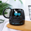 400ml Korean cute cat head cups, ceramic cups for close friends, school office cups Coffee Mug Cup Teapot tea set Glasses - Alexecom.com