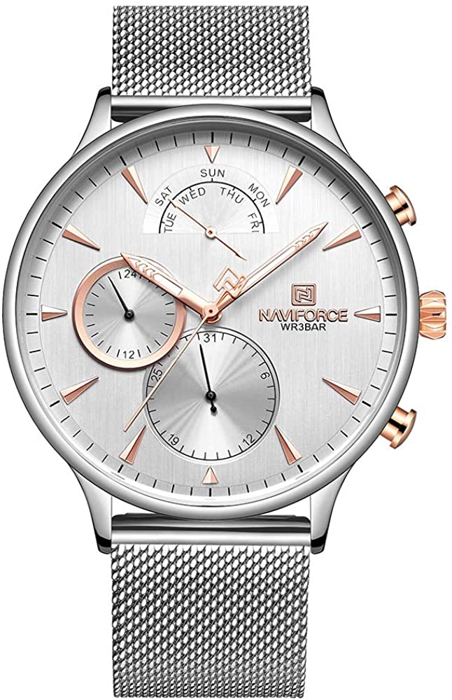 Men's Multifunction Analog Quartz Watches Waterproof 