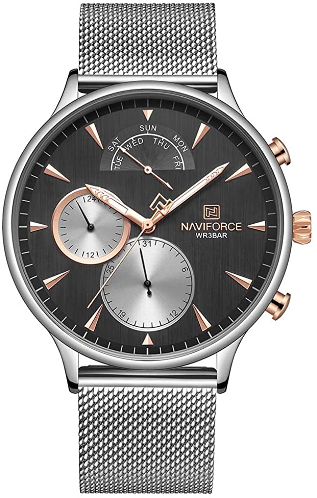 Men's Multifunction Analog Quartz Watches Waterproof 