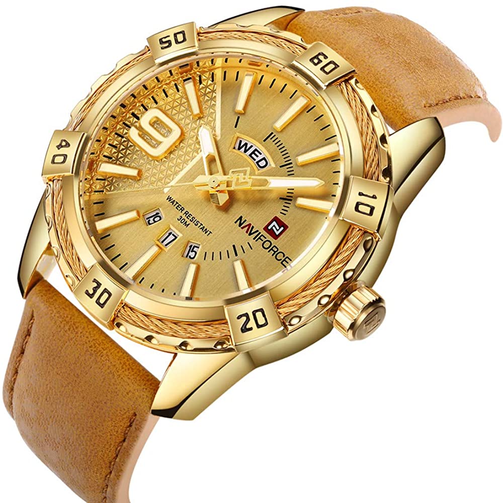 Luxury Men Sports Watches Waterproof Quartz 