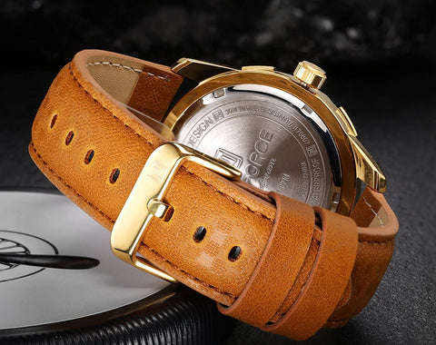 Image of Luxury Men Sports Watches Waterproof Quartz 