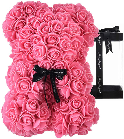 Image of Rose Bear Rose Teddy Bear Best Gift for Valentines Day 