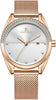 Analog Stainless Steel Watches for Women with Diamond  