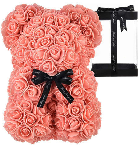 Image of Rose Bear Rose Teddy Bear Best Gift for Valentines Day 