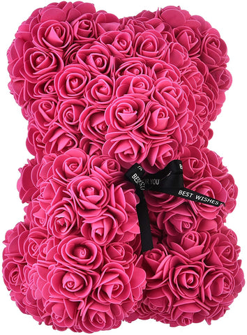 Image of Rose Bear Rose Teddy Bear Best Gift for Valentines Day 