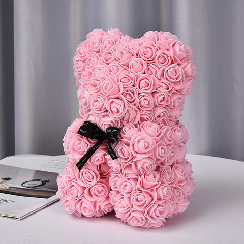 Image of Rose Bear Rose Teddy Bear Best Gift for Valentines Day 