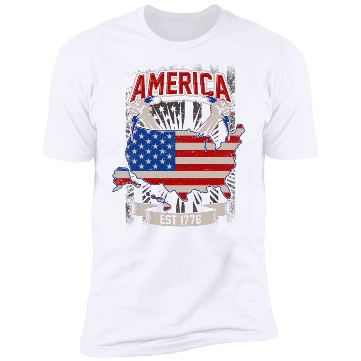 American Est 1776 Premium Short Sleeve T-Shirt