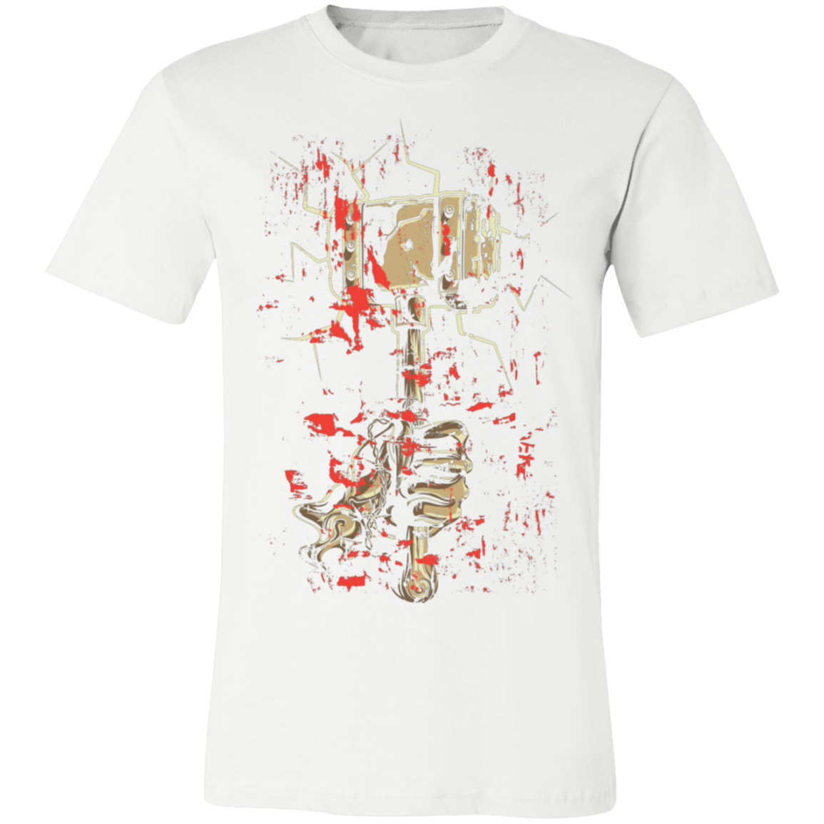 Heavy Grunges Designs Premium Unisex Jersey Short-Sleeve T-Shirt