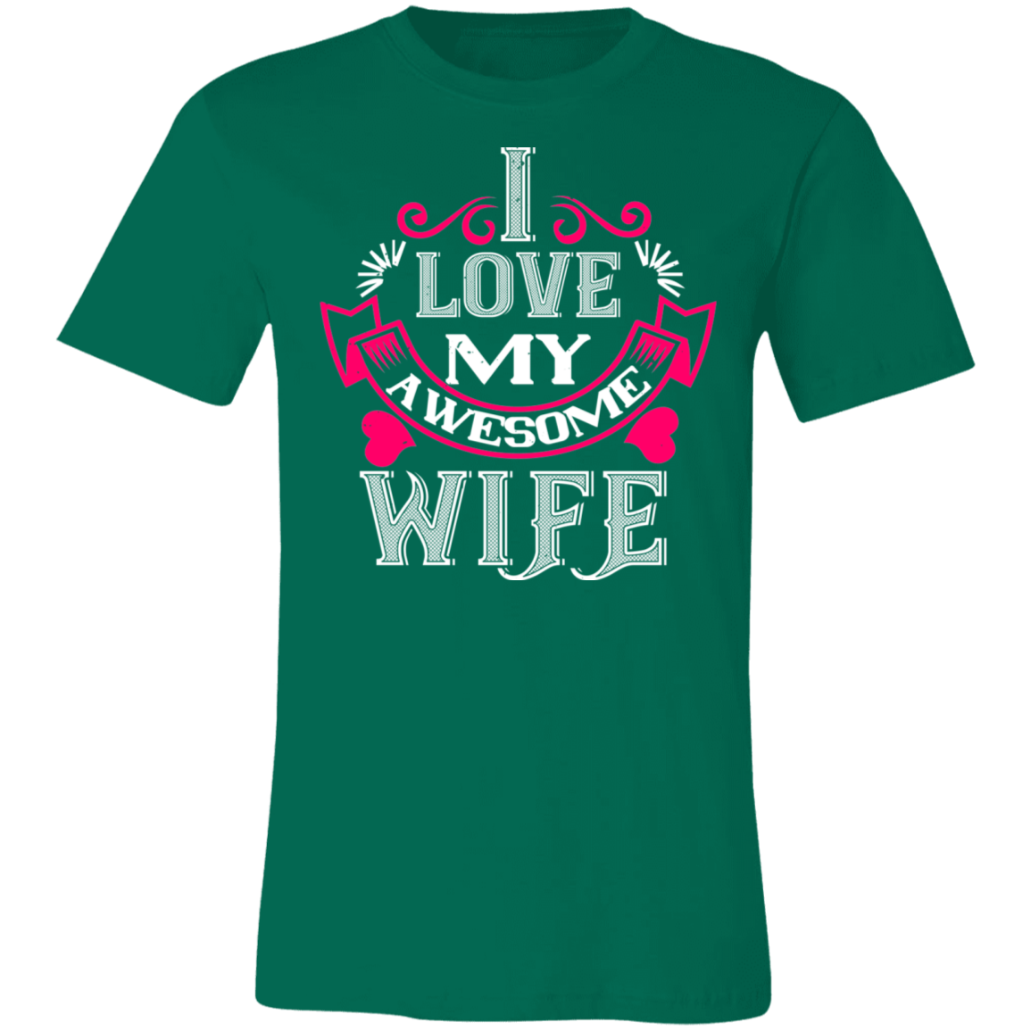 Valentine Design Unisex Jersey Short-Sleeve T-Shirt