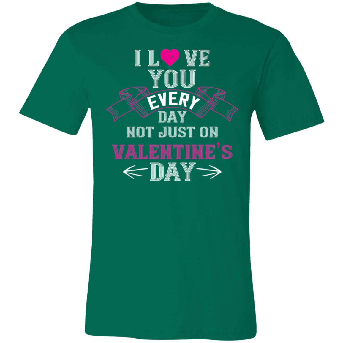Valentine Design Unisex Jersey Short-Sleeve T-Shirt