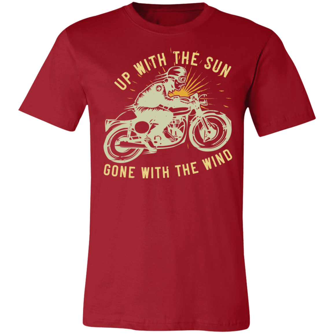 Motorcycle Designs Premium Unisex Jersey Short-Sleeve T-Shirt