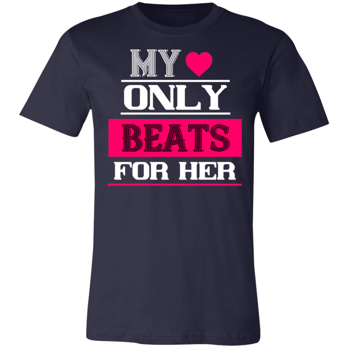 Valentine Design Unisex Jersey Short-Sleeve T-Shirt