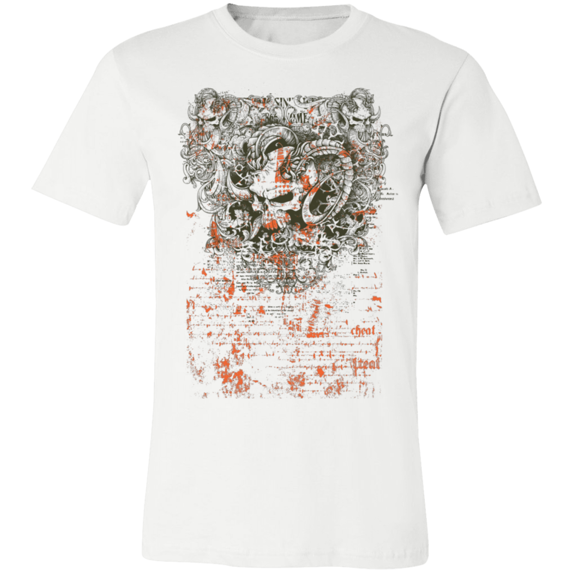 Heavy Grunges Designs Premium Unisex Jersey Short-Sleeve T-Shirt