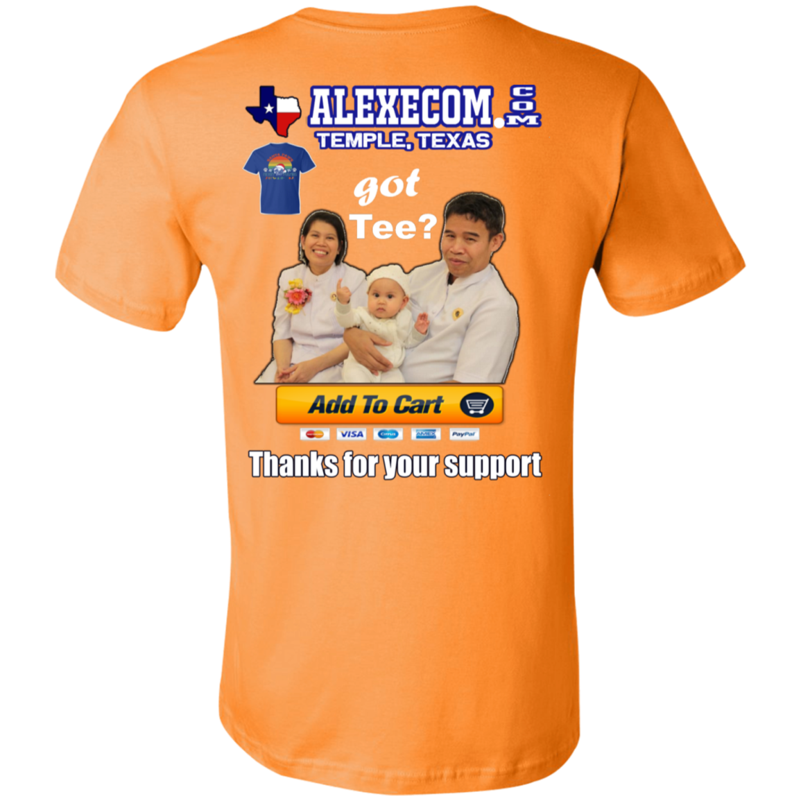 Company Ad Design Unisex Jersey Short-Sleeve T-Shirt