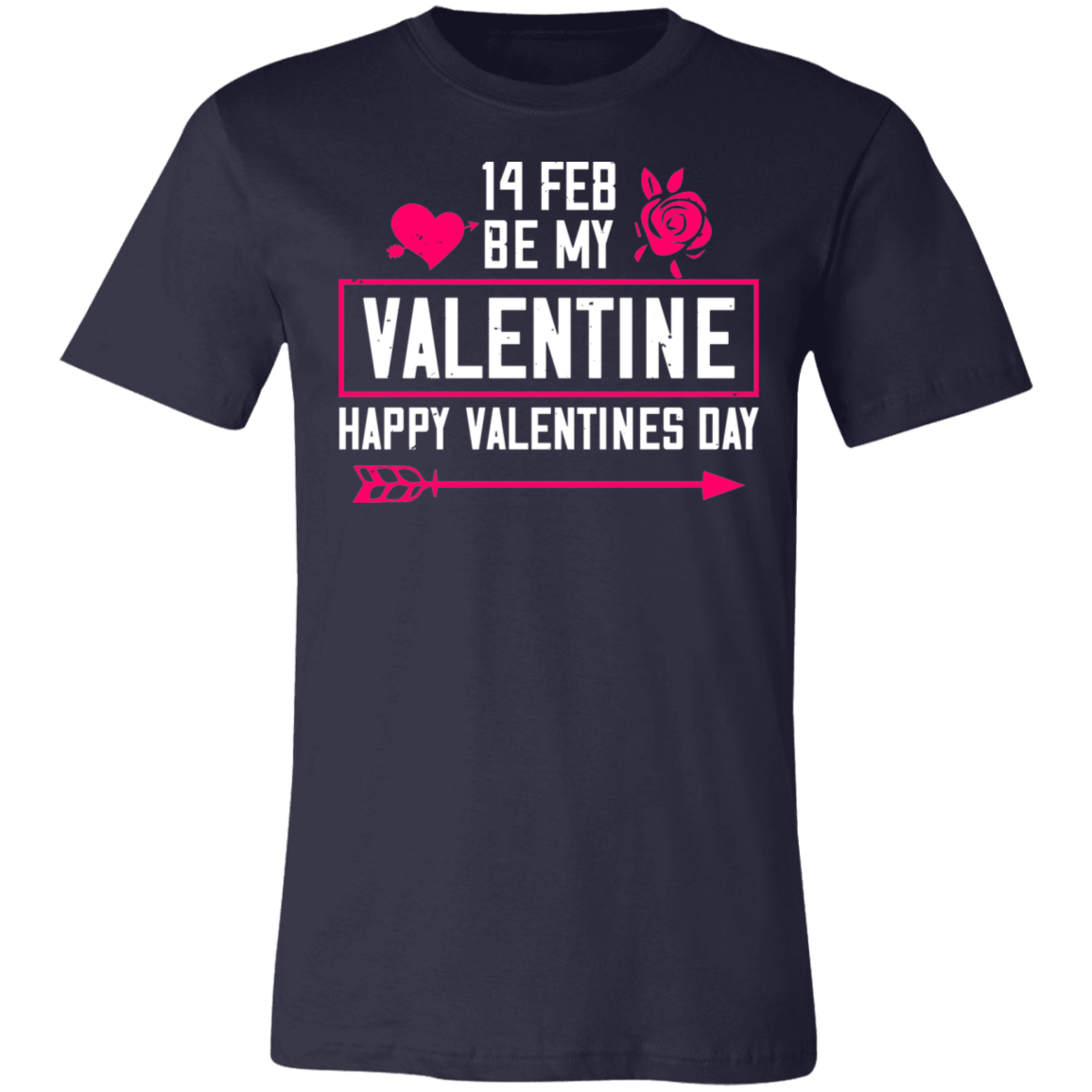 Valentine Design Unisex Jersey Short-Sleeve T-Shirt