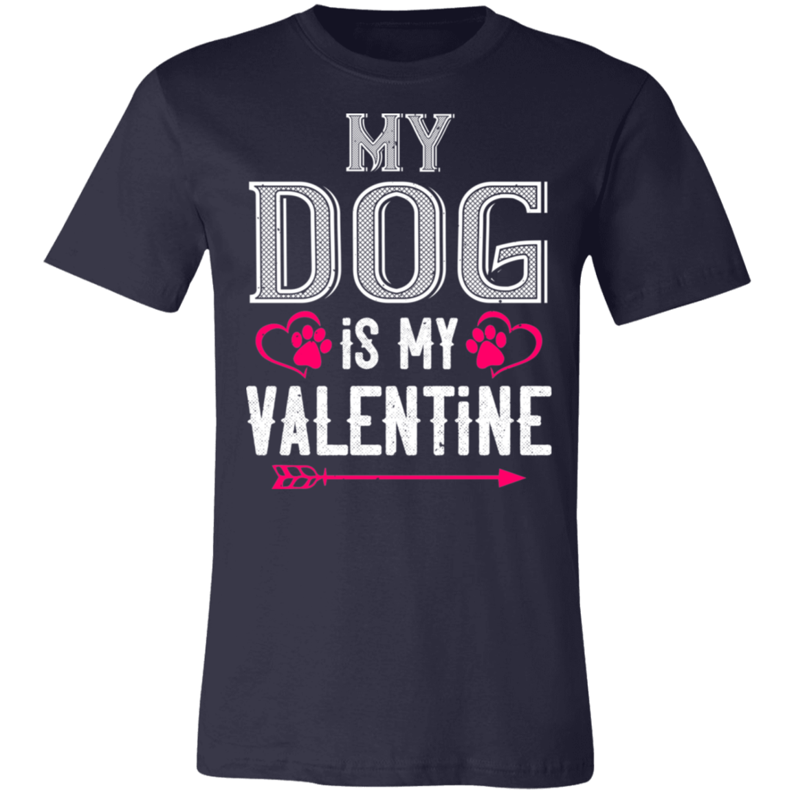 Valentine Design Unisex Jersey Short-Sleeve T-Shirt