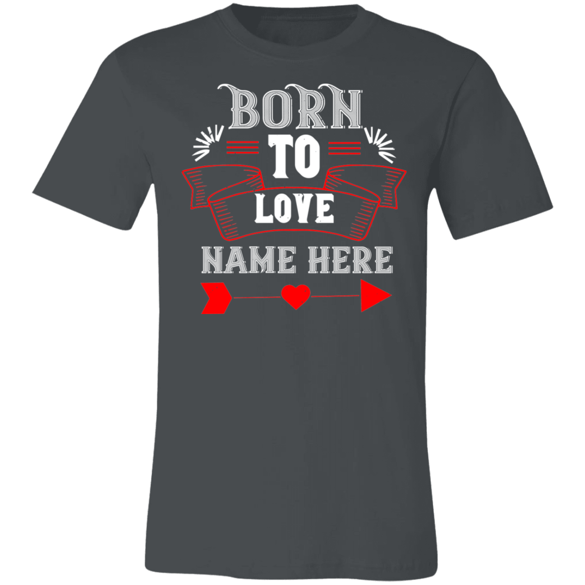 Valentine Design Unisex Jersey Short-Sleeve T-Shirt