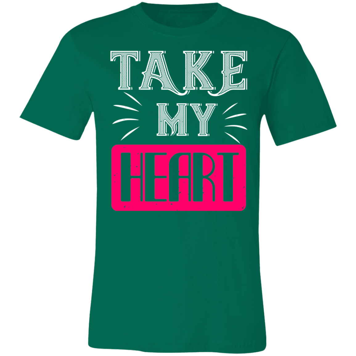 Valentine Design Unisex Jersey Short-Sleeve T-Shirt