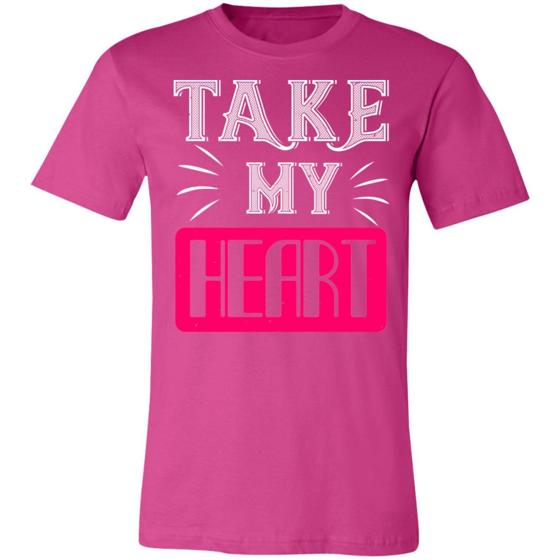 Valentine Design Unisex Jersey Short-Sleeve T-Shirt