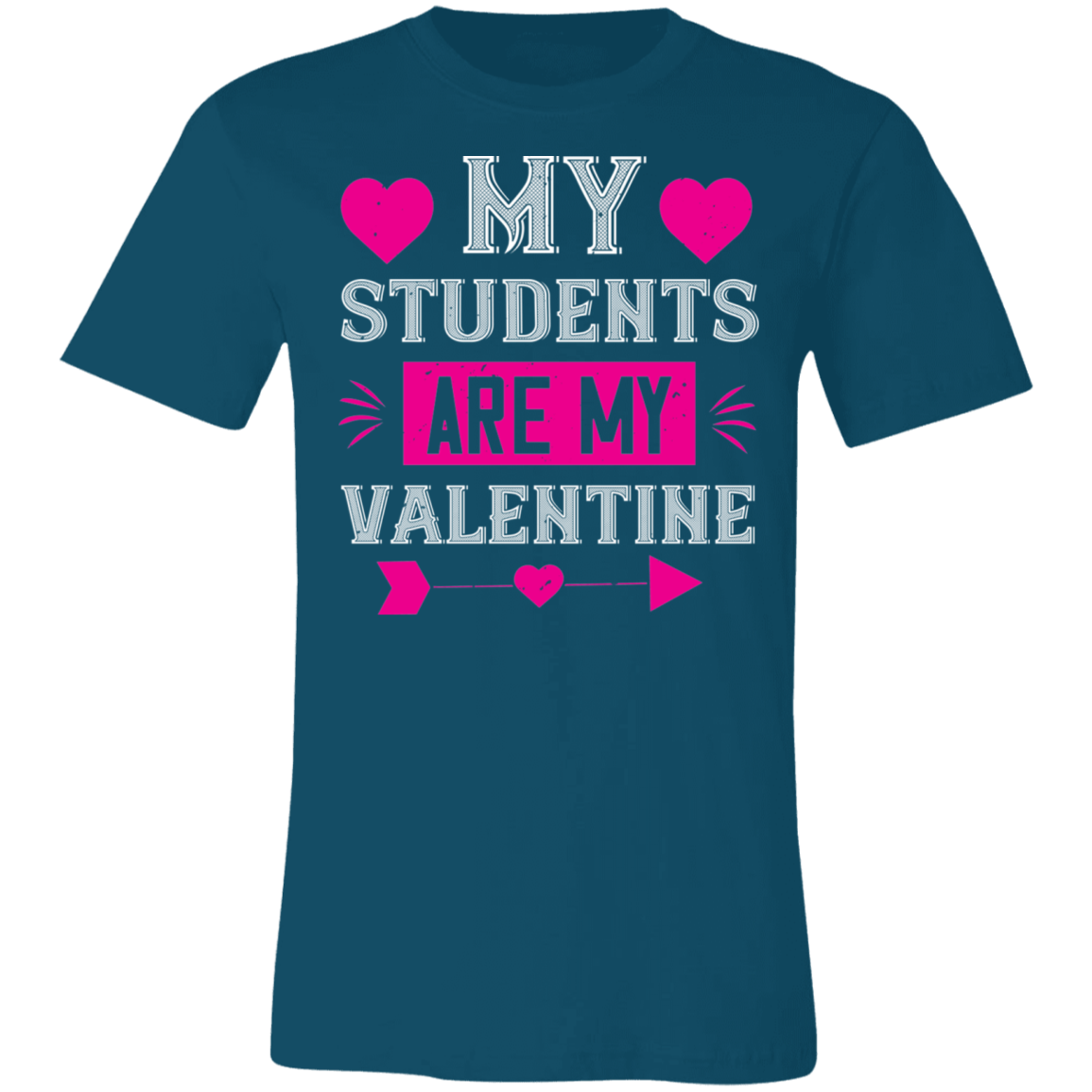 Valentine Design Unisex Jersey Short-Sleeve T-Shirt