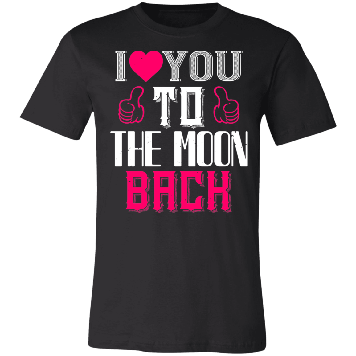 Valentine Design Unisex Jersey Short-Sleeve T-Shirt