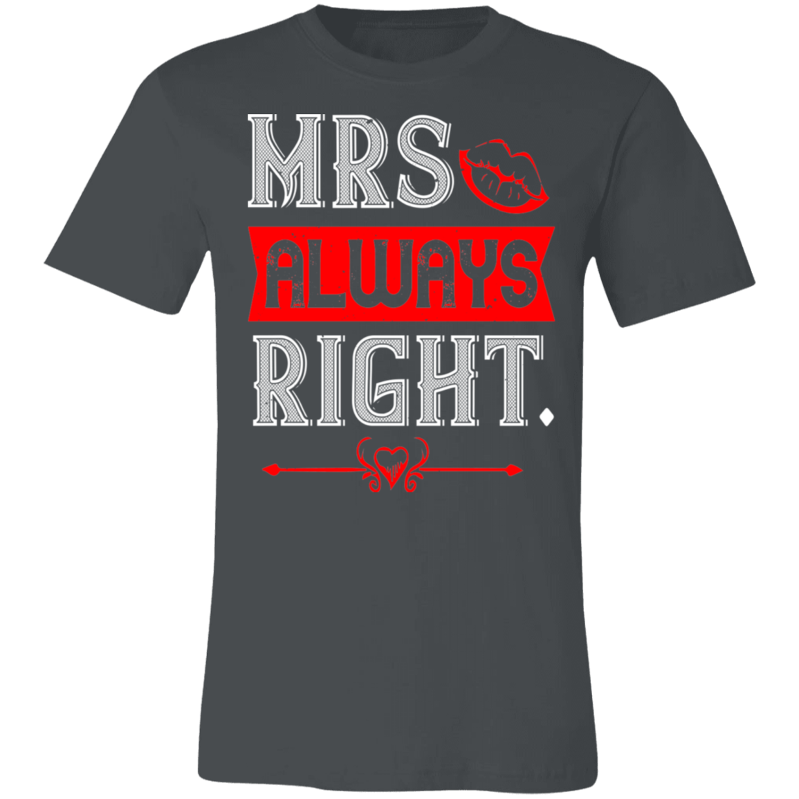 Valentine Design Unisex Jersey Short-Sleeve T-Shirt