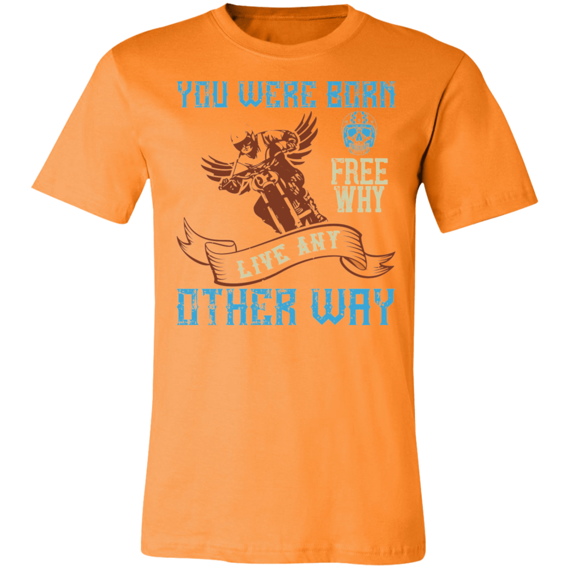 Motorcycle Designs Premium Unisex Jersey Short-Sleeve T-Shirt
