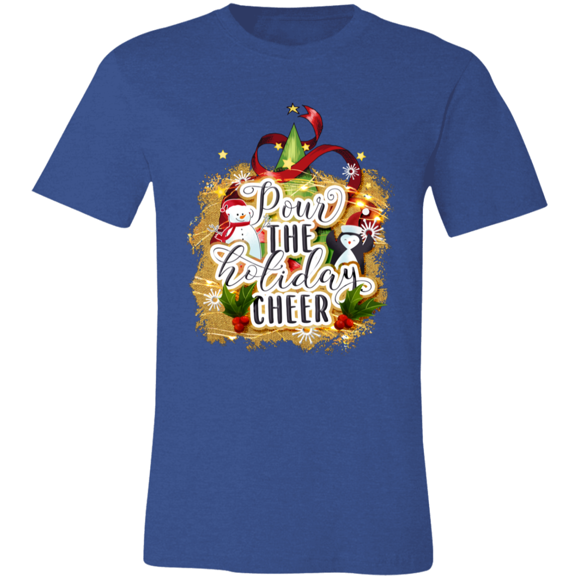 Pour The Holiday Cheer  Unisex Jersey Short-Sleeve T-Shirt