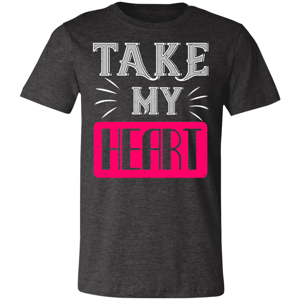 Valentine Design Unisex Jersey Short-Sleeve T-Shirt