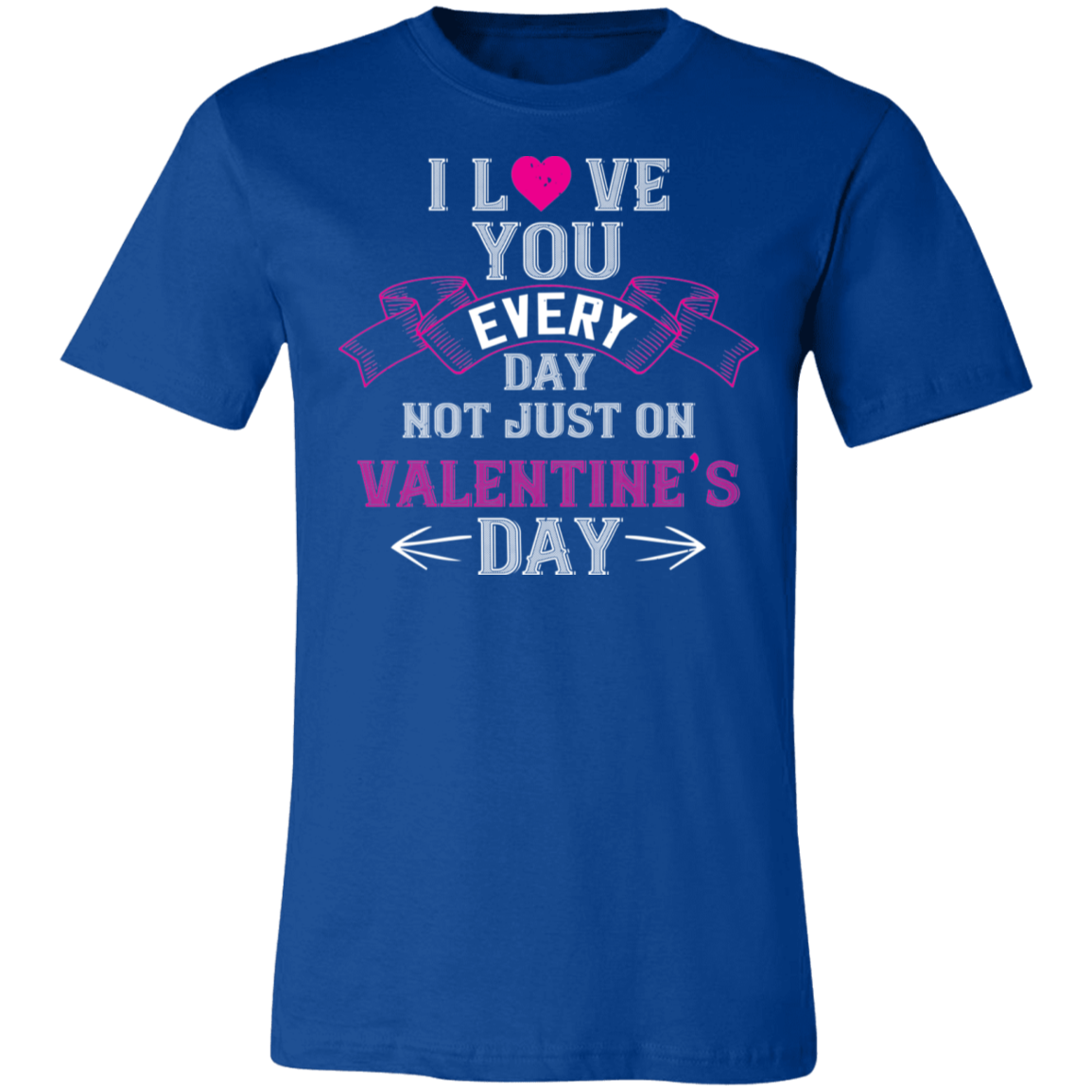 Valentine Design Unisex Jersey Short-Sleeve T-Shirt