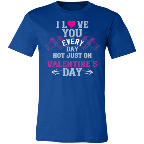 Image of Valentine Design Unisex Jersey Short-Sleeve T-Shirt