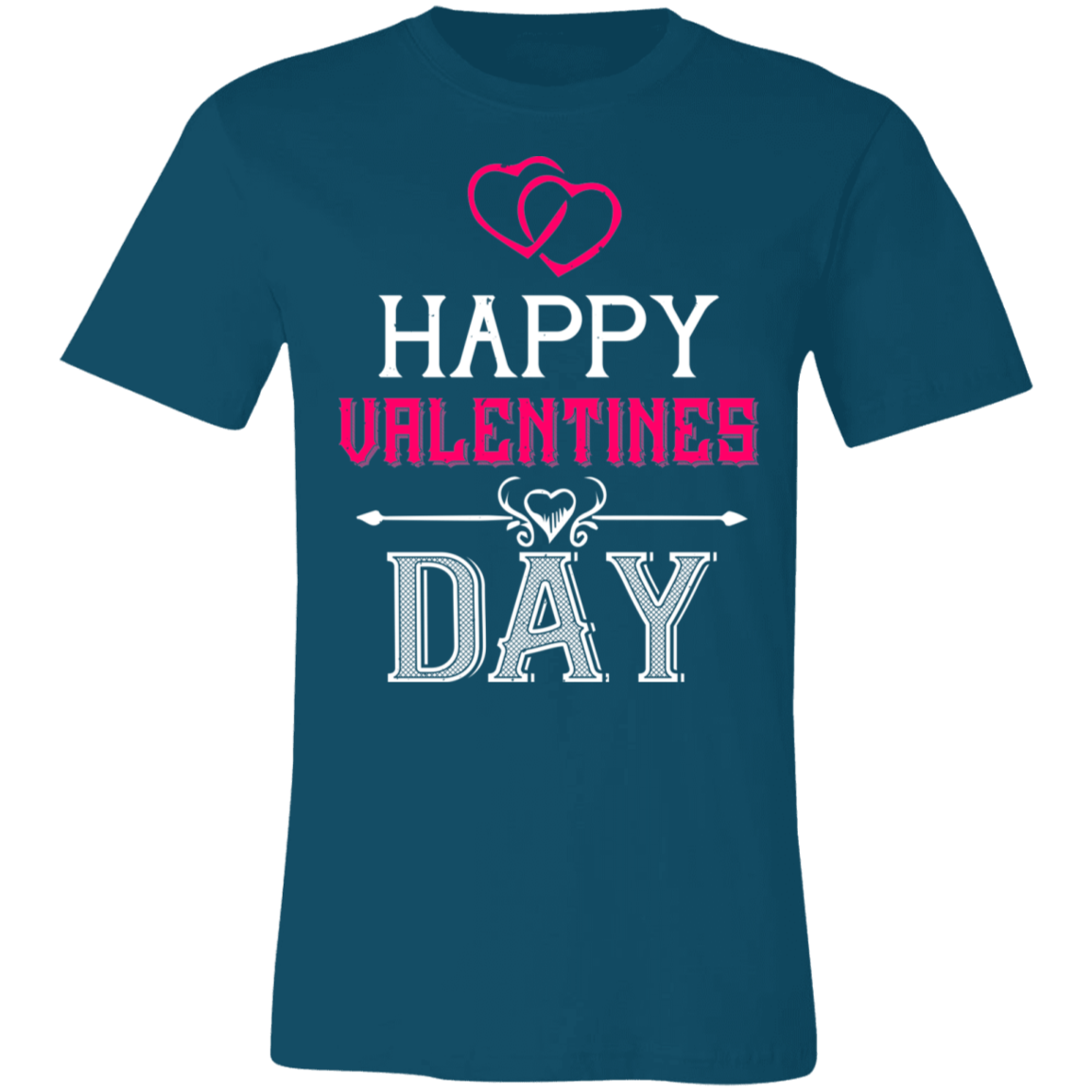 Valentine Design Unisex Jersey Short-Sleeve T-Shirt