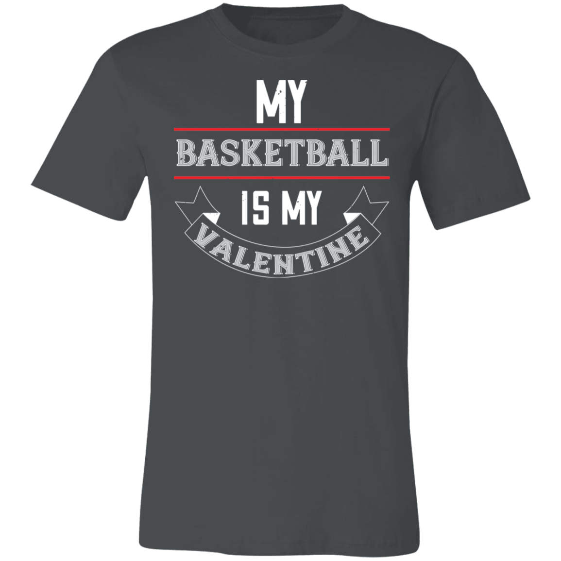Valentine Design Unisex Jersey Short-Sleeve T-Shirt