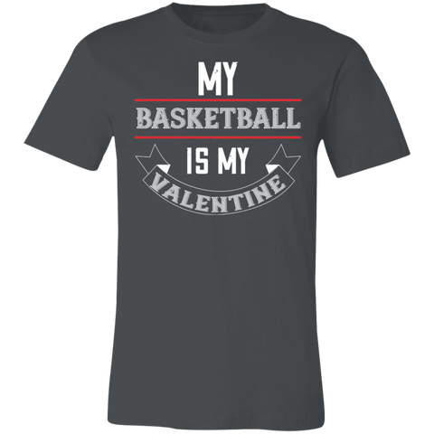 Image of Valentine Design Unisex Jersey Short-Sleeve T-Shirt