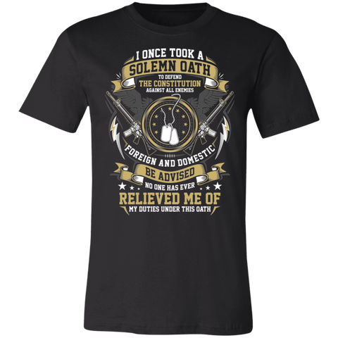 Image of Veteran Design Premium  Unisex Jersey Short-Sleeve T-Shirt