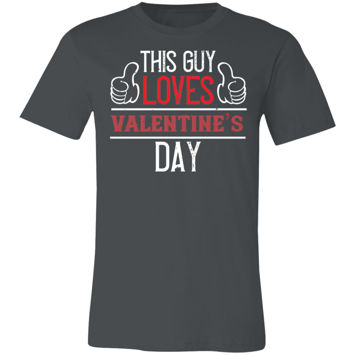 Valentine Design Unisex Jersey Short-Sleeve T-Shirt