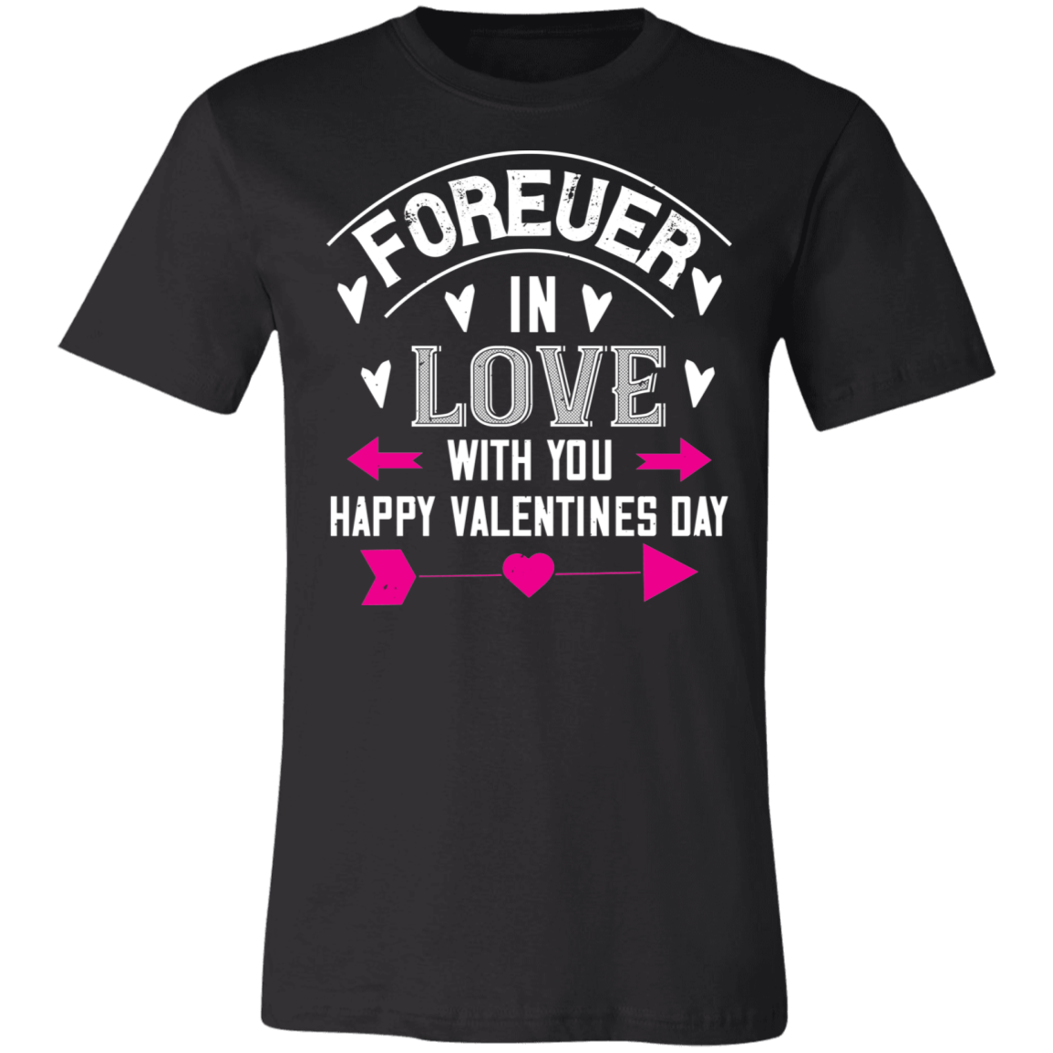 Valentine Design Unisex Jersey Short-Sleeve T-Shirt