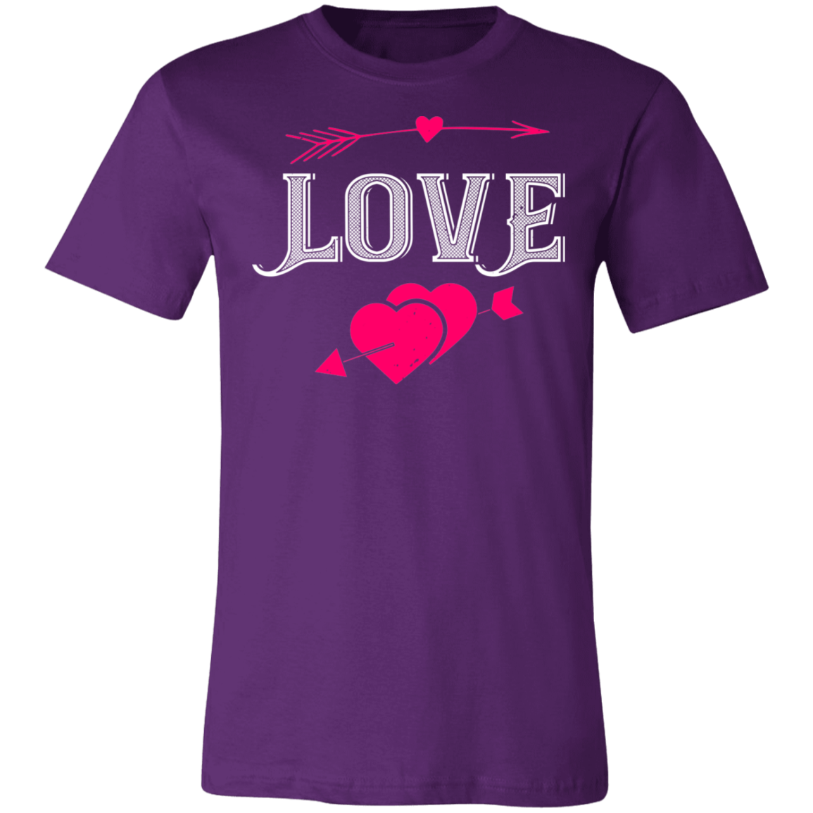 Valentine Design Unisex Jersey Short-Sleeve T-Shirt