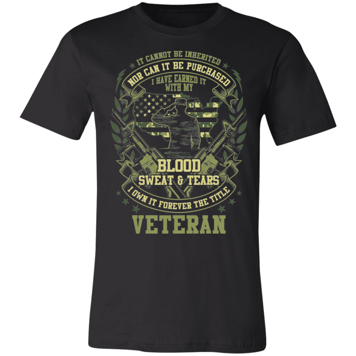 Veteran Design Premium  Unisex Jersey Short-Sleeve T-Shirt