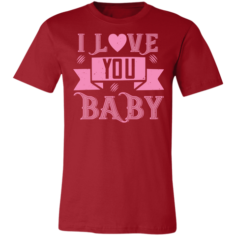 Image of Valentine Design Unisex Jersey Short-Sleeve T-Shirt
